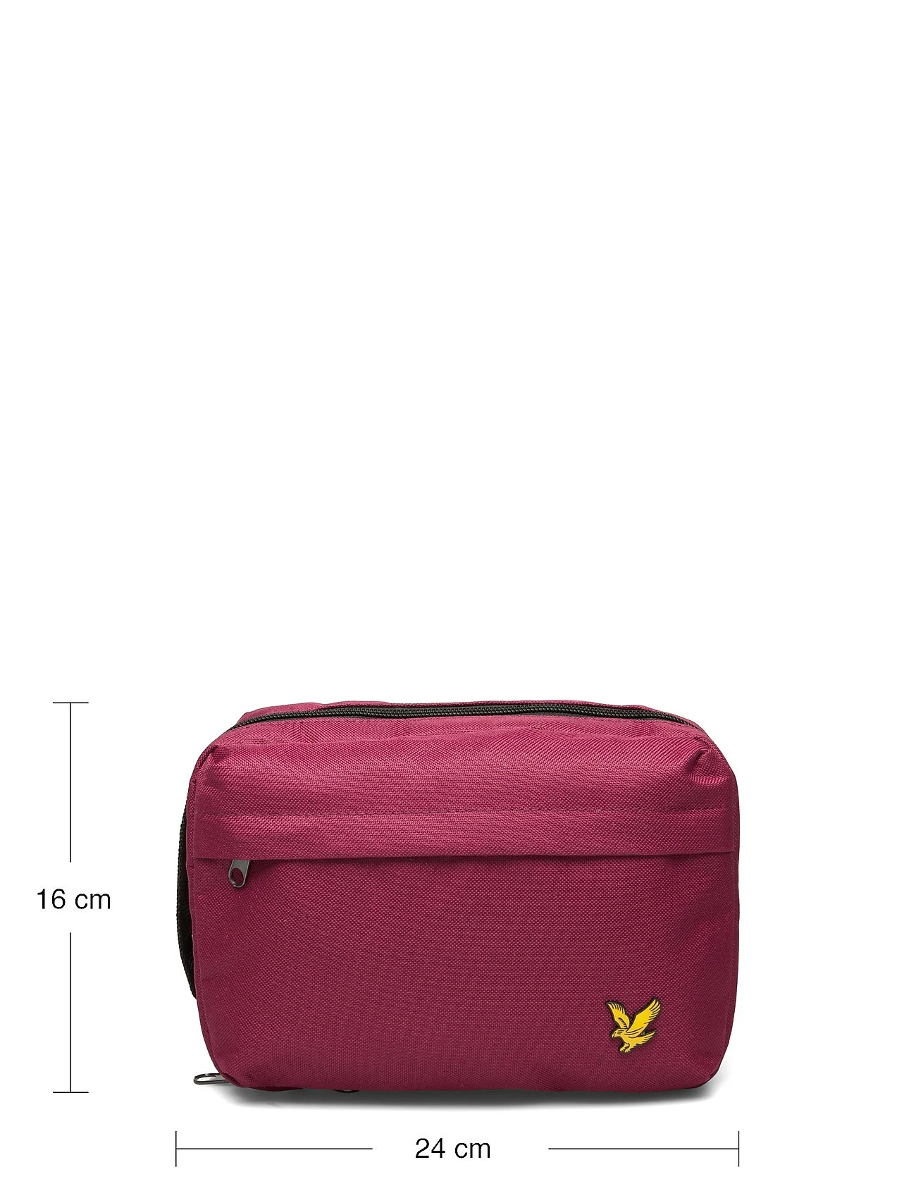 Lyle & Scott Washbag Toiletry Bags For Men Burgundy 6 Lyle & Scott Washbag Toiletry Bags For Men Burgundy - Image 6