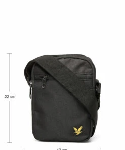 Lyle & Scott Reporter Bag Shoulder Bags For Men True Black 23 Lyle & Scott Reporter Bag Shoulder Bags For Men True Black -men bags sale shop yleba1402a ctrueblack v572 8
