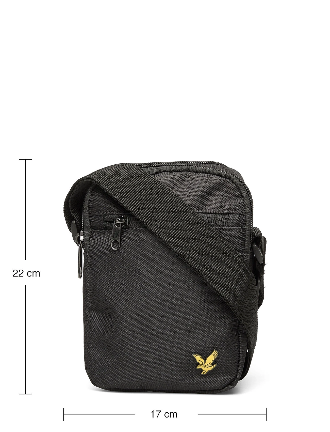 Lyle & Scott Reporter Bag Shoulder Bags For Men True Black 11 Lyle & Scott Reporter Bag Shoulder Bags For Men True Black - Image 11
