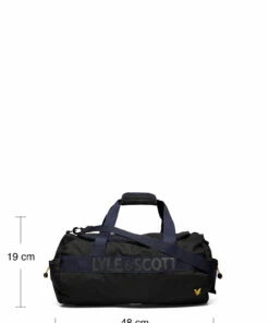 Lyle & Scott Recycled Ripstop Duffel Bag Weekend Bags For Men True Black -men bags sale shop yleba1501a ctrueblack v572 8